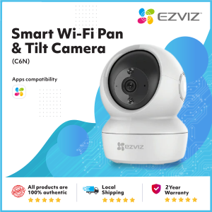 EZVIZ C6N 1080P (2MP) Full HD Resolution Pan & Tilt Wireless Security Camera / CCTV Camera