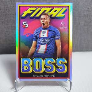 Topps Super Star Kylian Mbappe Final Boss Football Card