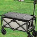 Homyl Table Plate Lightweight Folding Wagon Cart Table Board Garden Cart Board Desktop for Backyard Camping Fishing Party Picnic. 