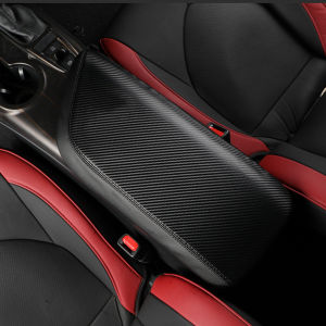 LHD car seat Armrest box Leather cover For Toyota Camry 2018 2019 2020 2021 2022 2023 XV70 Front Hand Pad Case Car accessories