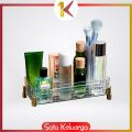 SK-K150 Rak Kosmetik Diamond Organizer Make Up Acrylic / Rak Tempat Alat Kosmetik Rak Penyimpanan Multifungsi. 
