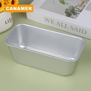 【CANAMEK】 1Pc Square Box Mold Baking Tool Aluminum Alloy Non-Stick Bread Cheese Cake Toast Pan DIY Kitchen Baking Cake Mold