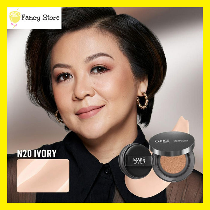 MAKE OVER Hydrastay LITE GLOW Cushion [N20 IVORY] 15g Cushion for Dry Skin
