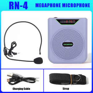 RAYHAYES Bluetooth speaker teaching microphone wireless microphone head-mounted microphone
