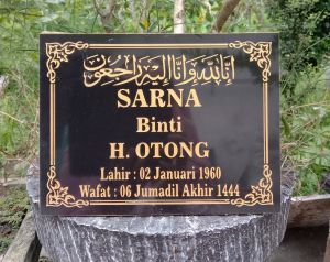 BATU NISAN UKURAN 20 X 25