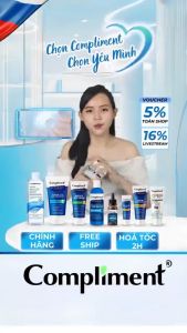 Tẩy Tế Bào Chết Da Đầu Compliment Scalp Expert Với Muối Biển – Làm Sạch Sâu Kiểm Soát Dầu Ngừa Gàu