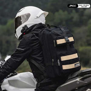 Balo Du Lịch Phượt Cao Cấp Xbags Hike XB1003 Màu Đen Chống Nước Chống Sốc Đựng Laptop 15.6 Inch Nhiều Ngăn Rộng Rãi Sang Trọng Cá Tính!