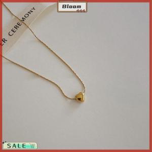 Follow Get New[Bloom Z] Minimalist Clavicle Necklaces For Women Tiny Heart LOVE Necklaces Dainty Fashion Jewelry
