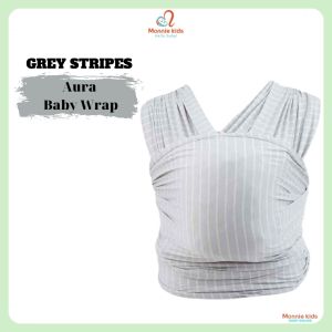 Địu vải Ergobaby Aura Baby Wrap cho bé 0m+  đai địu trợ lực em bé sơ sinh - Monnie Kids