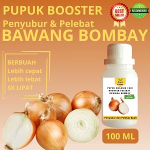 Pupuk Bawang Bombay Cepat Berbuah / Pupuk Pelebat Bawang Bombay / Pupuk Booster Bawang Bombay Cair