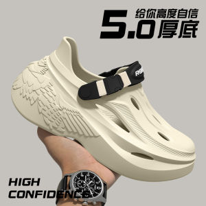 Free Shipping MenS Anti-Slip Clogs Summer 2026 New Style Thick-Soled Durable Odor-Resistant Suitable For Driving Indoor And Outdoor Wear Versatile Design Sandals