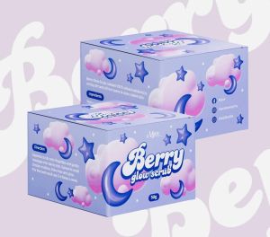 Myca Beauty Berry Radiance Scrub – Anti-Acne Body Exfoliant with Vitamin C & Hyaluronic Acid