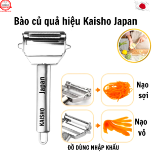 Bào củ quả đa năng cao cấp Nhật Bản Thương hiệu Kaisho bằng hợp kim không gỉ