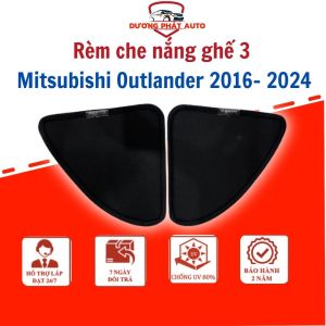 Rèm che nắng ghế 3 xe Mitsubishi Outlander 2016- 2024 cao cấp chuẩn loại 1 chống UV cực tốt