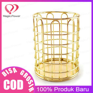 Metal Storage Brush or Pen Holder / tempat kuas / pulpen / pensil/Rak Kuas Make Up