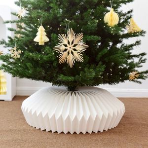 LIDIP Decorative Base Ring Christmas Tree Skirt Festive Atmosphere Floor Standing Tree Foot Surround Ring Home Atmosphere Atmosphere Arrangement Tree Base Fence Christmas Holiday
