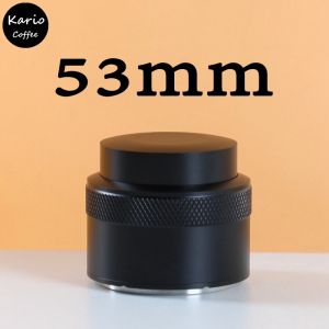 【SG Ready】 304 Stainless Steel Spring Tamper Coffee Tamper Flattened For Coffee  51/53/58mm