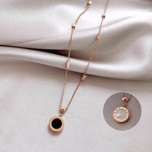 [ New Arrival ] Kalung Titanium Cewek Model Baru / Kalung Titanium Wanita Asli Ori Import / Kalung Titanium Anti Karat Selamanya