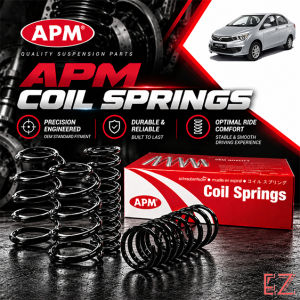 APM Perodua Bezza 2016-2026 Standard Coil Spring Front & Rear 【2PCS/4PCS】