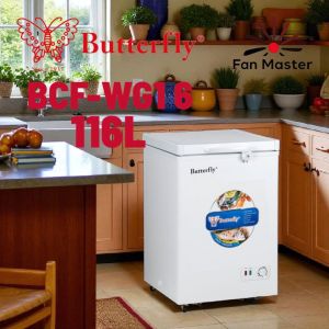 BUTTERFLY CHEST FREEZER 116W 245W BCF-WG16 (READY STOCK)