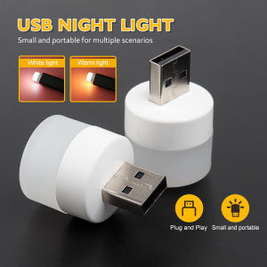 [Ready Stock] Mini USB LED Night Light Lamp Eye Protection Reading Light Computer Reading Lamp Lampu Perlindungan Mata LED USB 小灯泡