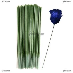 [COD] yixiayun 50Pcs lot Artificial Branches Twigs Iron Wire DIY Flower Making Craft Decor