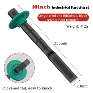 Industrial Grade Flat Chisel Chrome Vanadium Steel Forging Cement Steel Wall Construction Site Brick