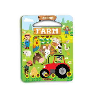 Board Books/ Early Learning Picture Book with Fun Facts Bright Pages & Die-Cut Shape Design for Kids Age 3-5 Years