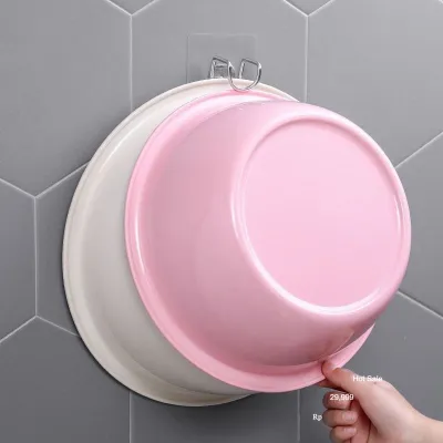 Móc Inox Dán Tường Treo Thau Chậu Khăn Quần Áo/ Giá Gắn Tường Treo Đồ Nhà Bếp Nhà Tắm