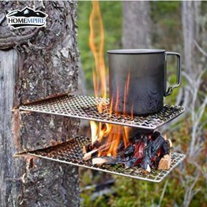 High-Quality Stainless Steel Camping Grill Grate Mesh for Outdoor Barbecue and Campfire Cooking