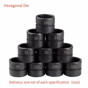 Crimping Pliers Hydraulic Pliers Die EZ-400 EC-400 CYO-EP-430 EP- 510410   Press Die Module Type Hexagonal  Series Set