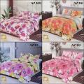 Cadar Patchwork 3 In 1 Design Baru Set Saiz Queen Bedding Hamparan Alas Tilam Bed Sheet. 