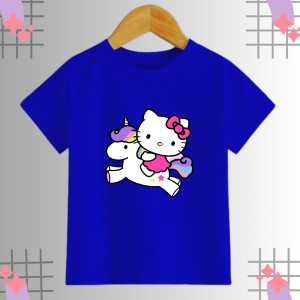 KOKO IMPORT - Baju Kaos Anak Perempuan Hellokitty* Umur 2-16 Tahun Sanrio Kitty Keren Unik Lucu