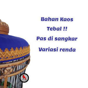 Kerodong Sarung Sangkar Burung Perkutut Kutut Tebal Polos Murah Adem Kain Kaos Terbaru
