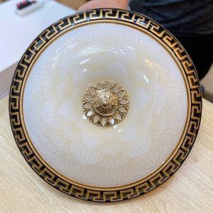 Đèn mâm ốp trần cao cấp phi 50cm ánh sáng đổi 3 màu cho mái hiên ban côngsảnh khung hợp kim sơn tĩnh điện cao cấp
