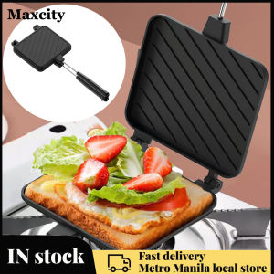 Sandwich Baking Pan Double Sided Sandwich Mold Nonstick High Temperature Resistant for Breakfast Pancakes Toast Omelets
