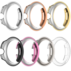 Hollow Out Smartwatch Bezel Rings Cover Shockproof Housing Watch Case for Watch 4 41/45mm Frame Bumper Case Shell