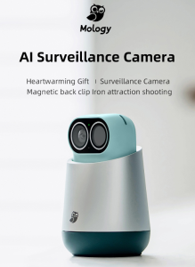 [ Original ] Mology Magic Vlog Camera 2.5K Intelligent Camera Wireless 360° Wifi Infrared Night Vision [ English Version ]