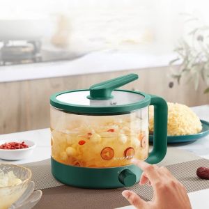 Multi-purpose Electric Saucepan Glass Soup Pot Health Pot Integrated Heating Teapot Kettle Electric To keep healthy is to keep alive
