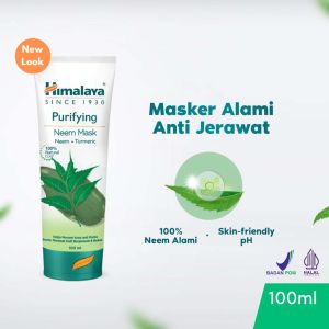 HIMALAYA Purifying Neem Face Mask 100ml | 50ml | 2x8ml - Masker Wajah Untuk Jerawat Acne Skincare