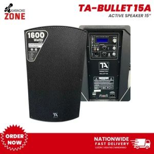 Titanium Audio Bullet 15A 1600Watts Active Speaker 15 inch woofer Bullet 15A
