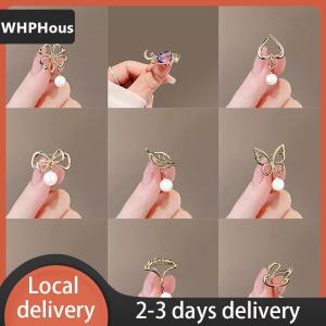 [COD] WHPHous Ship within 24 hours Fashion Lovely Birds Butterfly Flower Brooches For Women Coat Dress Lapel Pin Anti-glare Fixed Sweater Clothing Accessories Gifts