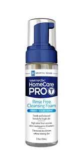 Gel làm sạch da welmedix HomeCare Pro Rinse Free Cleansing Foam chăm sóc kiểm soát tình trạng không tự chủ loét do tỳ đè lở loét do nằm lâu không cần rửa lại nước 150ml của Mỹ