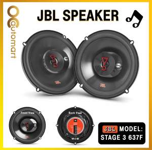 JBL Stage3 637F 6.5 inch 3 Way Car Audio Speaker No Grill 225 Watts Spiker Kereta JBL