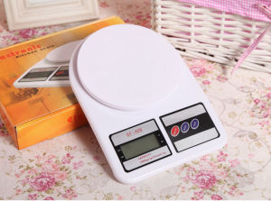 Cân Tiểu Ly Điện Tử 5Kg SF400 Cân Điện Tử Để Bàn Mini độ Chính Xác cao (tặng kèm pin 2 pin AAA)