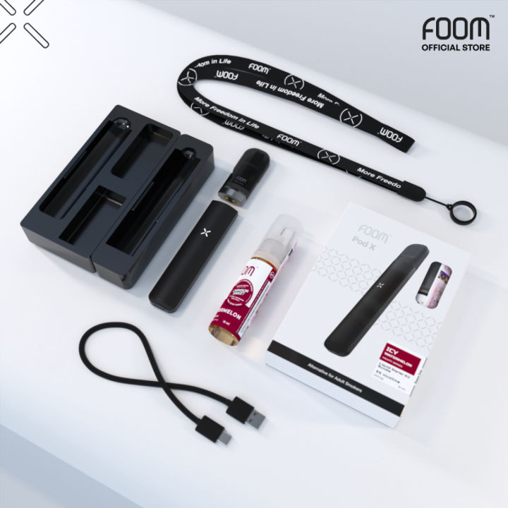 FOOM POD X BUNDLING LIQUID (ABSOLUTE BLACK ICY WATERMELON 15ML)