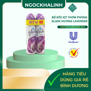 Bộ Đôi Xịt thơm phòng GLADE Hương Lavender 280ml