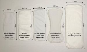 Hot Sale Washable Cloth Diaper Insert – Baby & Adult Nappy Urine Pad Soft Comfortable & Prevents Diaper Rash