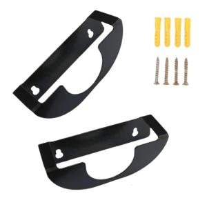 2Pack Power Tool Hanging Organizers Vertical Wall Mount Storage Brackets for 5Inch Angled Grinders Workshop Space Saving