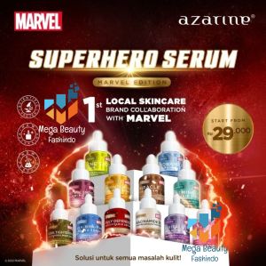 Azarine x Marvel Serum Series: Pilihan Terbaik untuk Perawatan Kulit Wajah